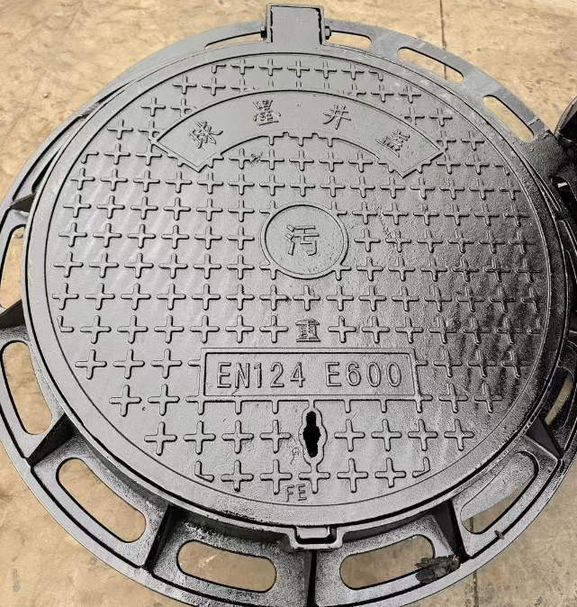利津球墨铸铁五防井盖展示